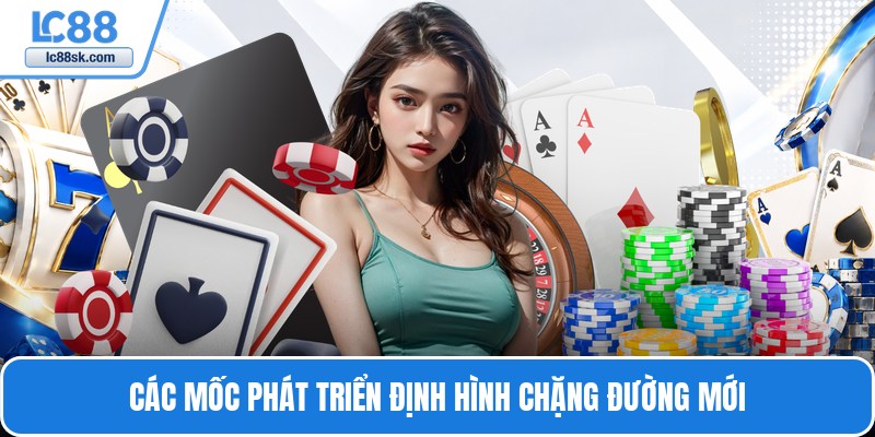 Các mốc phát triển định hình chặng đường mới