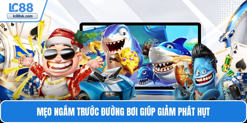 Mẹo ngắm trước đường bơi giúp giảm phát hụt